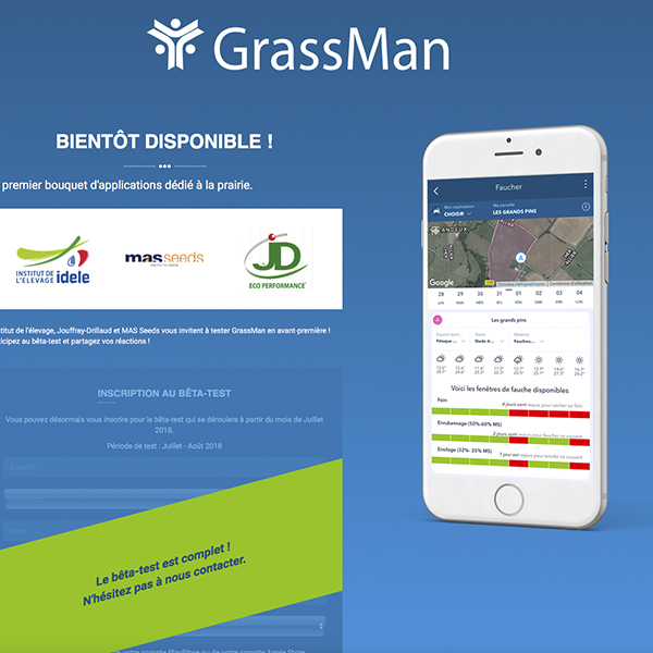 GrassMan : applications nomades pour la gestion de la prairie