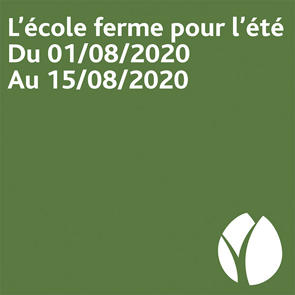 [Pause estivale] Bordeaux Sciences Agro ferme ses portes du 1er au 15 août