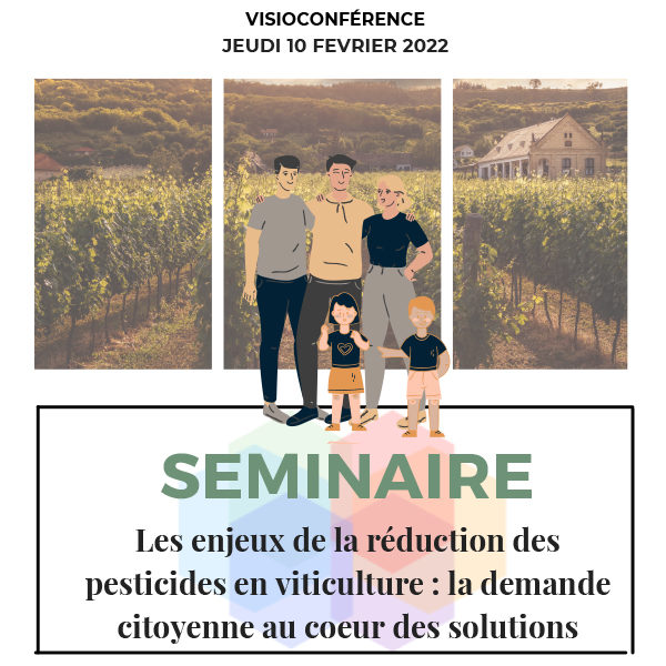 [Évènement] 10 fév. 9h – Table-ronde “Les enjeux de la réduction des pesticides en viticulture : la demande citoyenne au cœur des solutions” (visio)