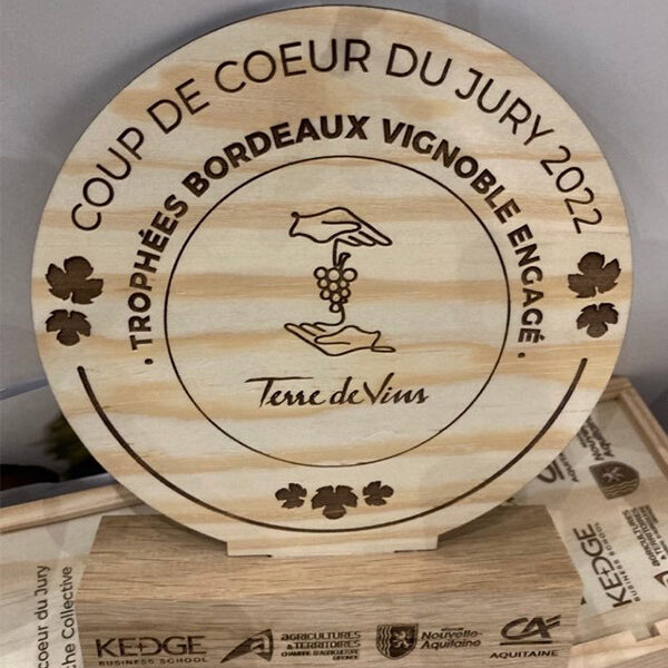 [Récompense] “Bordeaux cultivons demain” reçoit le coup de cœur du jury des trophées “Bordeaux Vignobles Engagés”
