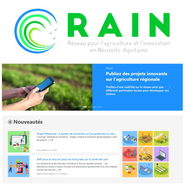 [RAIN]- RESEAU POUR L’AGRICULTURE ET L’INNOVATION EN NOUVELLE-AQUITAINE