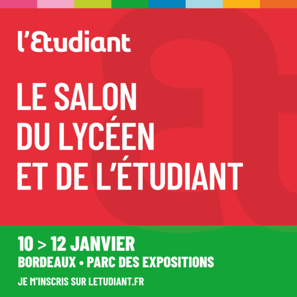 {Évènement} Salon de l’étudiant Bordeaux – 10.11.12/01